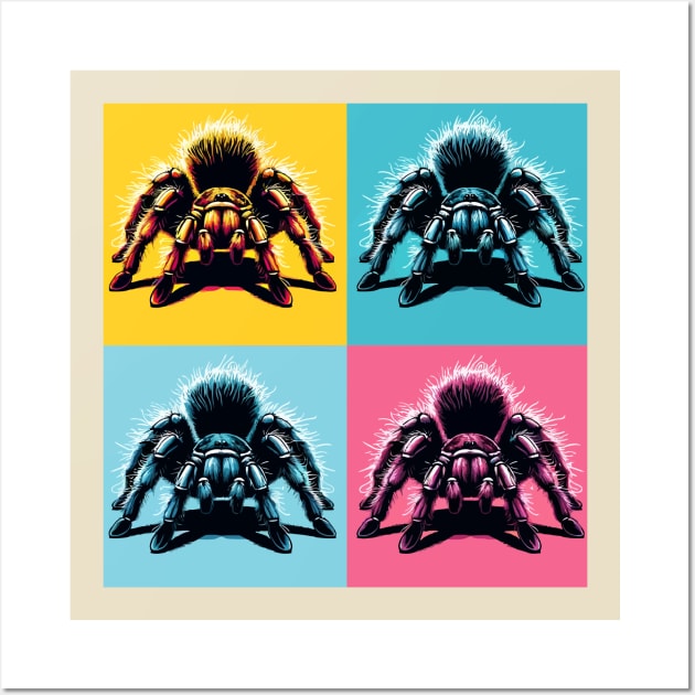 Pop Curlyhair Tarantula - Cool Spider Wall Art by PawPopArt